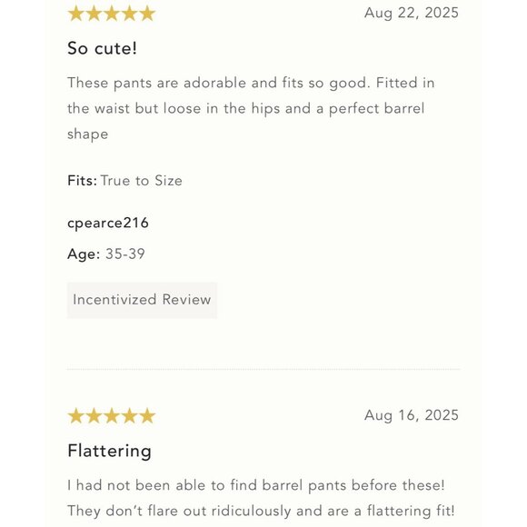 NWT Size 30 - Pilcro The Arin Cotton/Linen Button Fly Barrel Pants (NWT US$ 138) - Picture 4 of 15